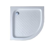 Акриловый поддон Cezares TRAY-A-R-80-550-15-W
