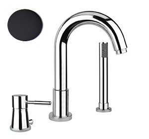 Смеситель на борт ванны Fiore XENON 44NN5155 цвет: черный