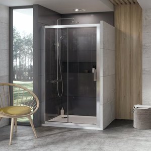Душевая дверь Ravak 10° 10DP2 100 см прозрачное белый
