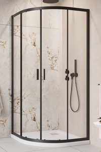 Душевой уголок Radaway Alienta Black A 90x90