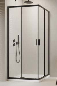 Душевой уголок Radaway Alienta Black C 80x80