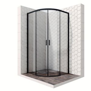 Душ. ограждение Ambassador Queen 100x100x200 см 11011202Black