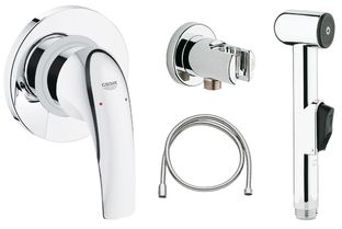 Комплект гигиенического душа Grohe BauCurve 123072