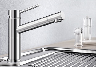 Смеситель для кухни Blanco ALTA Compact хром 515120