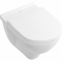 Унитаз подвесной Villeroy&Boch O.Novo DirectFlush Ceramic Plus (с крышкой SoftClose) 5660HRR1 (5660 HRR1)