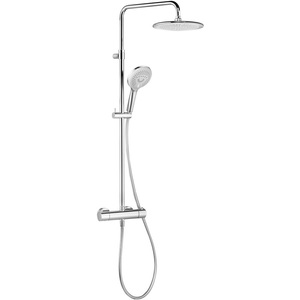 Душевая система с термостатом Kludi Freshline 6709205-00 цвет: хром