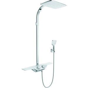 Душевая система с термостатом Kludi Cockpit 8020091-00 цвет: хром