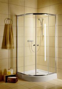 Душевой уголок Radaway Classic A80x185 стекло коричневое профиль хром