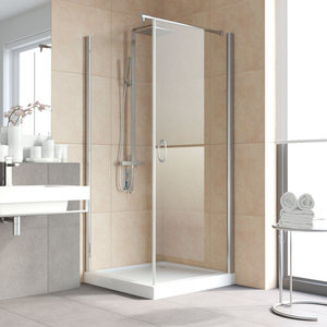 Душевой уголок Vegas-glass EP-Fis LUX 90*80 08 01 R (90 x 80 x 200) стекло прозрачное профиль глянцевый хром