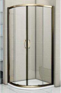 Душевой уголок Good Door JAZZE R-100-C-BR 100x100x185  стекло прозрачное