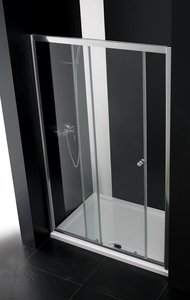 Душевая дверь Cezares ANIMA-BF-1-110-C-Cr стекло прозрачное, профиль хром