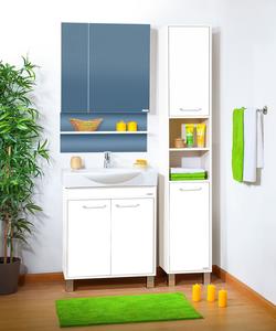 Комплект мебели Бриклаер Аргентина 75 Белый глянец