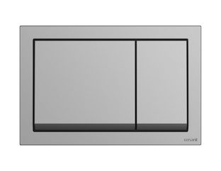 Кнопка смыва Cersanit Enter BU-ENT/Cm механическая хром матовый