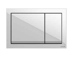 Кнопка смыва Cersanit Enter BU-ENT/Wh механическая белая