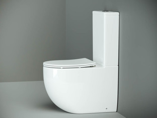 Напольный пристенный унитаз Ceramica Nova Metropol Rimless CN4001