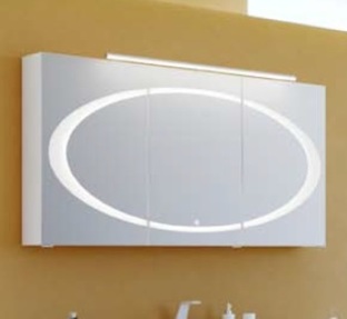 Зеркальный шкаф Aqwella Clarberg Dune-М 120 см DUN0412