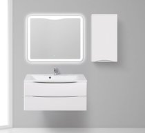 Шкаф подвесной Belbagno FLY-MARINO-750-1A-SC-BO-P-R белый матовый