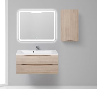 Шкаф подвесной Belbagno FLY-MARINO-750-1A-SC-RG-P-L светло коричневый