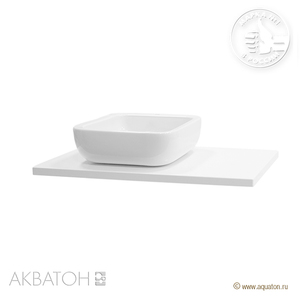 Столешница Акватон 80 (60+20) для одной раковины