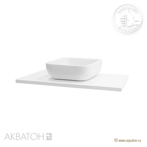 Столешница Акватон 100 (60+40) для одной раковины