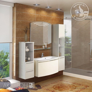 Зеркальный шкаф Акватон Севилья 95