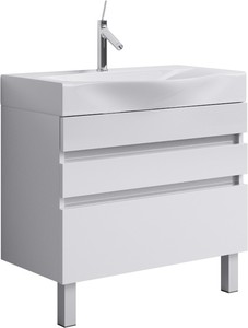 Тумба под раковину Aqwella Bergamo белый Ber.01.08/n/W