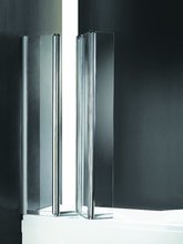 Шторка для ванны Cezares TRIO-W-V-3-90/140-C-Cr-L прозрачное
