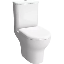 Комплект безободкового унитаза Vitra Zentrum Rim-Ex 9824B003-7207 сиденье микролифт