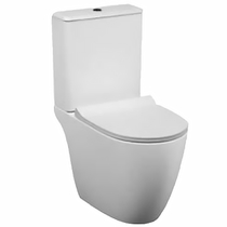 Унитаз напольный Vitra Sento Rim-ex 9830B003-7204 сиденье тонкое микролифт