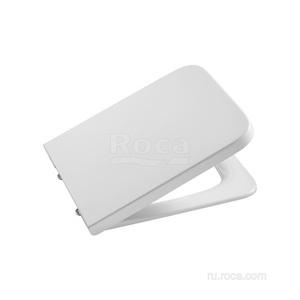 Сиденье для унитаза Roca Inspira Square Soft Close 80153200B с микролифтом, петли хром