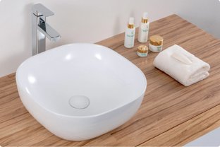 Раковина Belbagno накладная  BB1301 43x43