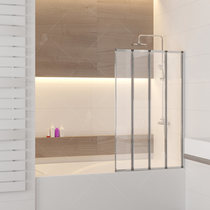 Шторка на ванну RGW SC-23, профиль хром, стекло прозрачное 80x150 (03112308-11)