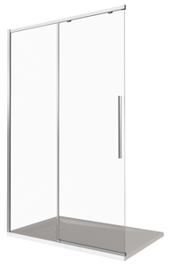 Душевая дверь Good Door Idea WTW-130-C-CH, цвет профиля хром, цвет стекла прозрачное, 130x195