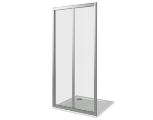 Душевая дверь Good Door Infinity SD-100-C-CH, цвет профиля хром, цвет стекла прозрачное, 100x185