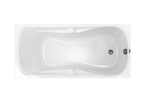 Акриловая ванна Marka One KLEO 160x75