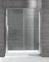 Душевая дверь Cezares LUX-SOFT-BF-1-130-C-Cr-IV стекло прозрачное, профиль хром