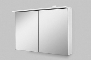 Шкаф-зеркало Am.Pm Spirit 2.0 100см белый глянец M70AMCX1001WG