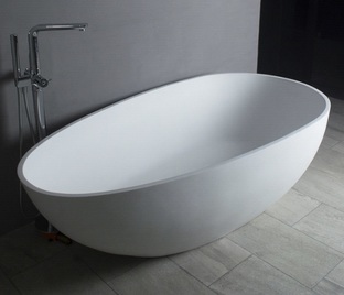 Мраморная ванна NT Bathroom NT312 1500 Petalo