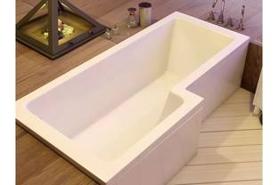 Акриловая ванна Vayer Options 168х85/70 L