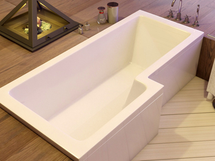 Акриловая ванна Vayer Options 170x70/85