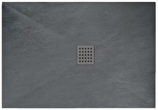 Поддон для душа Rea Rock 100x80 Grey