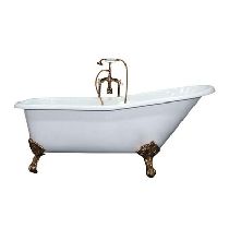 Чугунная ванна Elegansa Schale 170x75 бронза