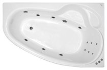 Гидромассажная ванна Thermolux Talia 160 x 105 L/R