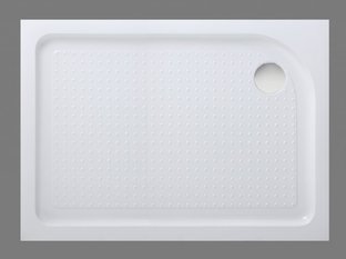 Акриловый душевой поддон Belbagno TRAY-BB-AH-120/80-15-W-R