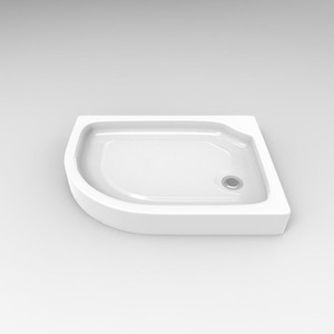 Veconi Tezeo TZ-13R 120х90 Душевой поддон, полукруг