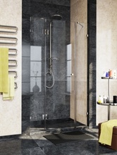 Душевая дверь UnitGlass CELESTA GL-DGG 160 см прозрачное хром