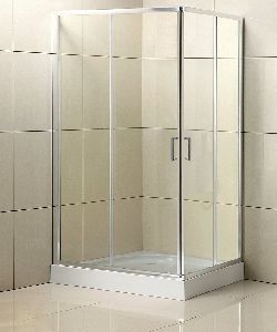 Душевой уголок Belbagno UNO-195-AH-2-100/80-C-Cr 1000x800x1950 стекло прозрачное