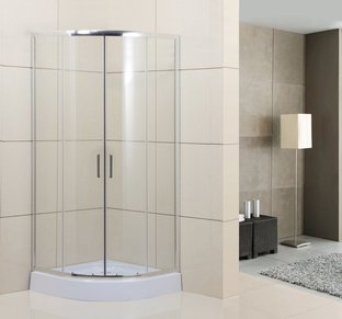 Душевой уголок Belbagno UNO-195-R-2-90-C-Cr 900x900x1950 стекло прозрачное