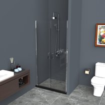 Душевая дверь Belbagno UNO-B-2-70-C-Cr 700x1900 стекло прозрачное