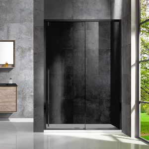 Душевая дверь Vincea VDS-1L120CGB-1 120х195 профиль черный стекло тонированное